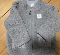 H&M フリースジャケット グレー