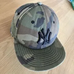 ニューエラ　キッズ　52cm 6 1/2 ニューヨークヤンキース　迷彩