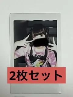 きゅるりんってしてみて チバゆな・逃げ水あむ チェキセット - メルカリ