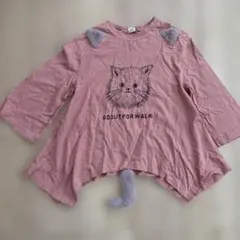 nico hrat 猫モチーフ 長袖カットソー 120cm