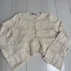 ZARA カーディガン　ボレロ　ニット