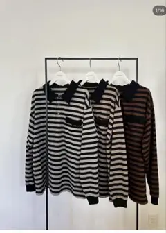 フリルトリミングラガーシャツ ロージーモンスター