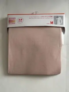 ユニクロ ヒートテックエクストラウォーム　UネックT 八分袖 Mサイズ　ピンク