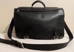 【希少/USA製】オールドコーチ 2way ビジネスバッグ ブラック 0514