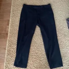 ユニクロ　ヒートテックパンツ黒　中古品　 ウエスト82 丈カット済み