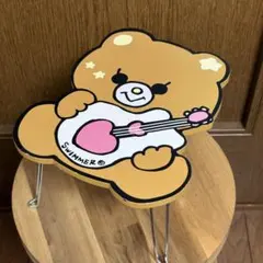 【激レア/レトロ】SWIMMER スイマー くま ギター 折りたたみミニテーブル