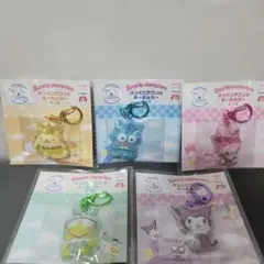 サンリオ ぷっくりアクリルキーホルダー 5点セット