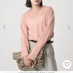 tシャツ シアー ロングスリーブ Tシャツ レディース