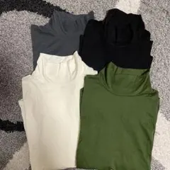 ユニクロ　マメクロゴウチ　ヒートテックウールブレンド　タートルネックT 3XL