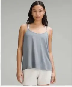 ルルレモン　モダールシルクブレンド スパゲティストラップ　キャミソール