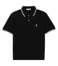 U.S. POLO ASSN. ポロシャツ ブラック S