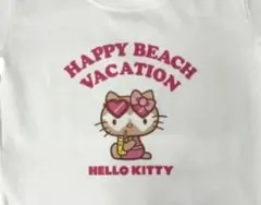 HELLO KITTY 沖縄限定ミニTシャツ 日焼けキティー