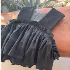 ito fukuoka BOA vest《 black× black》ボアベスト