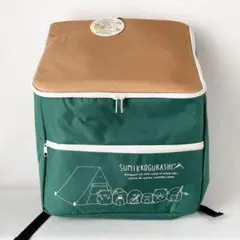 新品タグ付き◆すみっコキャンプボックス型保冷リュック大容量バッグすみっコぐらし