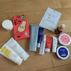 スキンケア完成 洗顔料、化粧水からパック、美容液、クリームまで まとめ売り