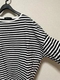 AMERICAN HOLiCストライプ ボートネック 七分袖 Tシャツ M