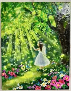 momorin 様専用 光をすくう天使/原画