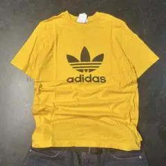 y2k 00s adidas短丈トレフォイルロゴTシャarchive c-boy