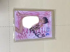みひろ サイン入りタレントカード ヌードポーズ