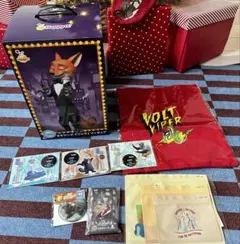 ズートピア2 ハッピーくじ　ラストワン　トートバッグ　アクリルスタンド他