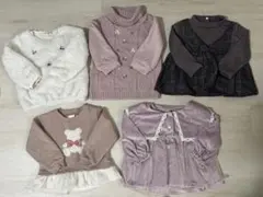 女の子 秋冬 トップス