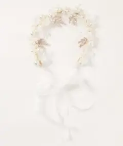 フラワーティアラ リボンカチューシャ