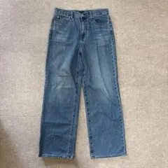 UNIQLOユニクロ　デニム　ワイドストレート　26