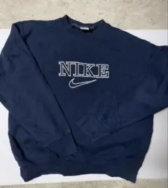 レア　ナイキ スウェット USA製 トレーナー 古着 90s ロゴ　スウォッシュ