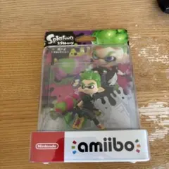 スプラトゥーン　Splatoon amiibo ボーイ(ネオングリーン)
