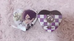 志麻 ハート缶バッジ 春の宴