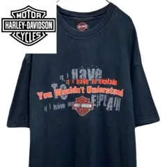 usa製 Harley-Davidson Tシャツハーレーダビッドソン フェード