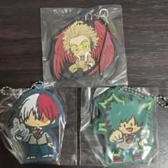 僕のヒーローアカデミア ラバーマスコット 3個