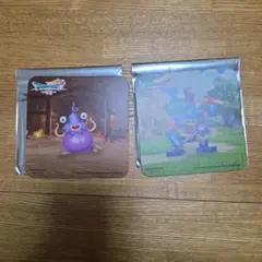 ドラゴンクエスト コースター 2枚セット　ドラクエコラボカフェ　DQ7