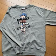 新品❣️BettyーBoop ベティ・ブープ スウェット ベティちゃんサイズL L