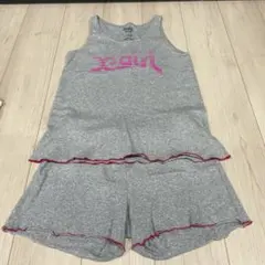 エックスガール　セットアップ　ルームウェアタンクトップ　パンツ　レディース　Mのサムネイル