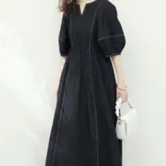 半袖 ワンピース ナチュラルクチュール