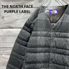 THE NORTH FACE PURPLE LABEL ダウンカーディガン M
