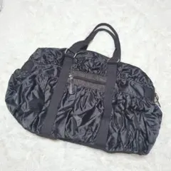 ショルダー バッグ ボストン ミディアム 黒 ショルダー 旅行 修学旅行 通勤