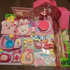 ジュエルペット キラキラハウス 家 ぬいぐるみ シール付き - メルカリ