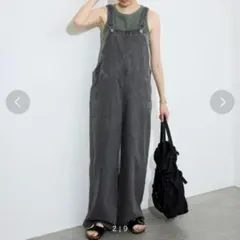 スローブイエナ　サロペット　オーバーオール　グレー　36 美品！！