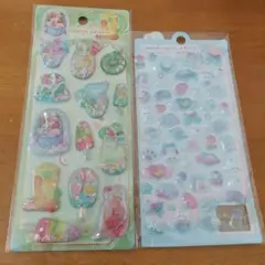 ウォーターシール&ぷっくりシール ２点セット☆