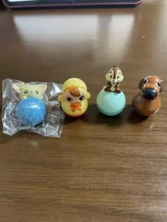 【当時物】おきあがりこぼし まとめ売り 4点セット レトロ