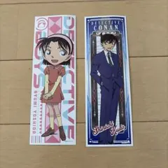 名探偵コナン ステッカー 吉田歩美 工藤新一 2枚セット