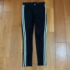 RAG MACHINE　「nobee」楽伸びスキニーパンツ　ブラック　サイズS