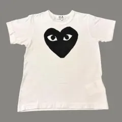 美品 PLAY COMME des GARÇONS ハートロゴTシャツ Lのサムネイル