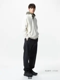 ウルトラストレッチアクティブトラックパンツ　黒　Sサイズ