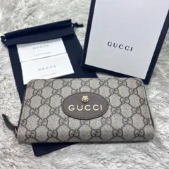 ☆希少!!☆GUCCI長財布☆タイガーヘッド GUCCI （新品・未使用品）グッチ ネオヴィンテージ キャットヘッド