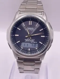 【稼働品】CASIO WVA-M630 電波ソーラー wave ceptor