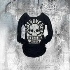 y2k グランジarchive ドクロ　ロンT