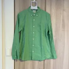 URBAN RESEARCH グリーン オックスフォードボタンダウンシャツ